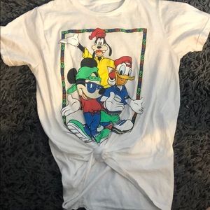 Disney (S) small Mickey, goofy, Donald 90s style